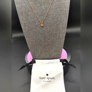 Kate Spade NY Little Luxeries Round Pendant Necklace #1